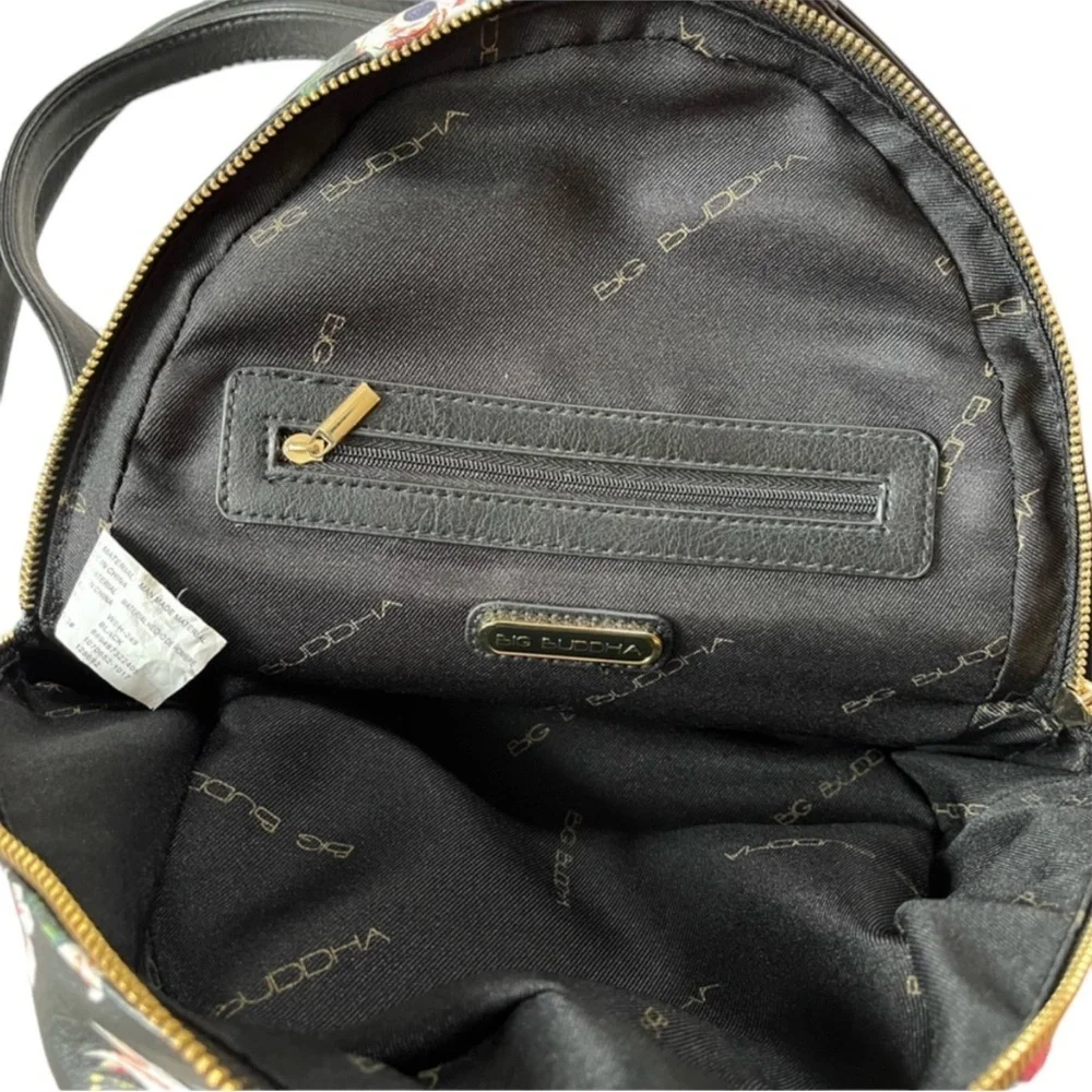 BIG BUDDAH Floral Backpack in Black -- GORGEOUS!!!!